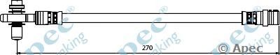 APEC BRAKING hos3896 -  Тормозной шланг